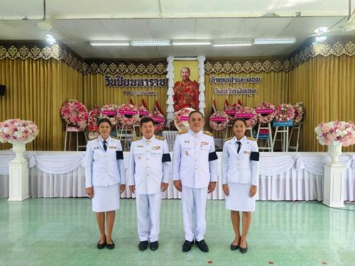 พช.ป่าพะยอม ร่วมพิธีวางพวงมาลาและถวายราชสดุดี เนื่องในวันปิยมหาราช ประจำปี 2569